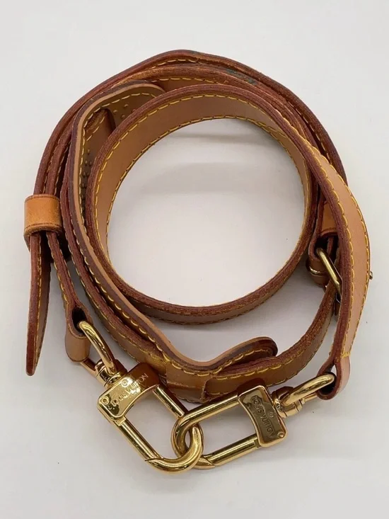 ✨🛍️ Louis Vuitton Vachetta Leather Bandouliere Strap - Picture 2 of 5